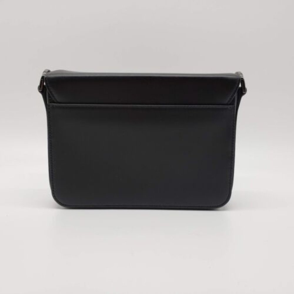 Dior Messenger Crossbody Smooth Leather Lock Bag | Black | NEW - Picture 3 of 9